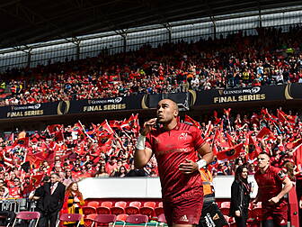 Simon Zebo one of six Munster...